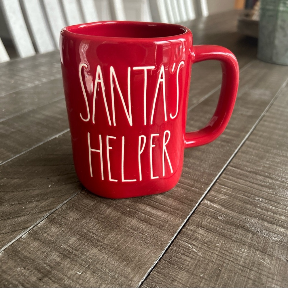 Rae Dunn Santa’s Helper Mug